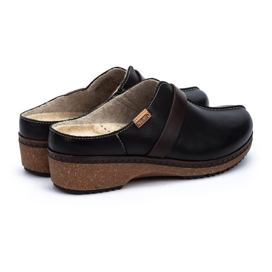 Women's Pikolinos GRANADA Clogs Black | NZ E10352Q